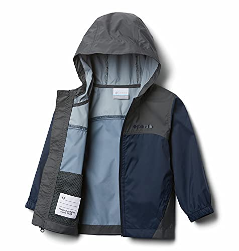Columbia Boys Glennaker Rain Jacket, Collegiate Navy/Grill, Large - Thumbnail 5