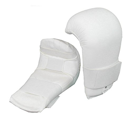 S.B.J - Sportland Karate Kumite Faustschützer weiß, Gr. XL