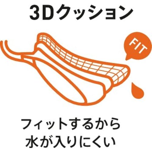 MIZUNO スイムゴーグル ジュニア 3Dクッション N3JF600021
