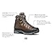 SCARPA Men's Kinesis Pro GTX Waterproof Gore-Tex Boots for Hiking and Backpacking - Ebony - 9-9.5