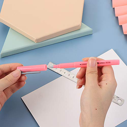 2Pcs 5D Diy Diamond Painting Parchment Paper Cutter Ceramic Blade To Cut The Cover Perfectly Painting With Diamonds Tools Accessories (Blue＆Pink) #TOP3