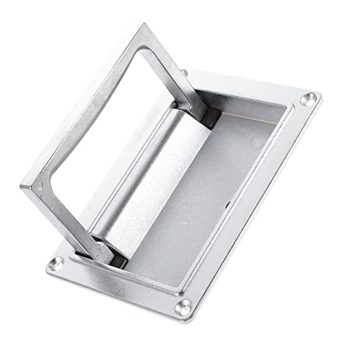 Happyyami 錆びにくい錠前用錠 用埋め込み式錠 ハンドル 工具箱用フラットノブ