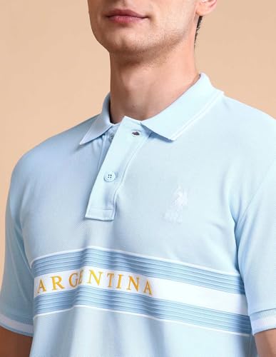 Image of U.s.Polo Association Men's Slim fit Iconic Number Polo Shirt