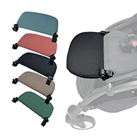 Brogtorl Zubehör für Kinderwagen - Beinstütze - Erweiterungsbrett kompatibel mit Babyzen YOYO - ohne Demontage - 6,2 Zoll Verlängerung, einfach zu befestigen und zu reinigen (Schwarz)