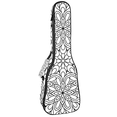 Sac de rangement ukulélé soprano robuste antichoc 10 mm imperméable à motif bohème