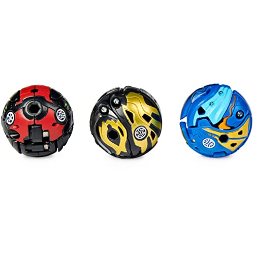 Bakugan 6059960 Starter Pack 3-Pack, Fused Trox X Nobilious Ultra thumb #4