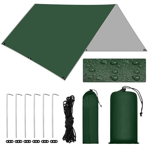 GLINKADO Toldo de Refugio Camping 3x3M,...