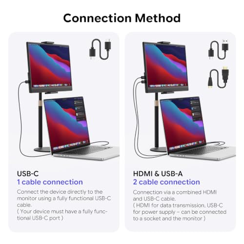 Image of 15.6 inch Portable Monitor with Stand FHD 1080P IPS Travel Monitor for Laptop