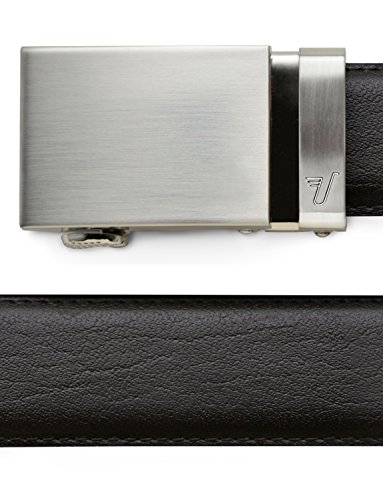 Image of Mission Belt Men's Leather Ratchet Belt, 40mm Metal Collection