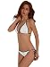 PARICI Sexy Brazilian Swimsuit Triangle Bikini Halter Polka Dot Pink Swimwear