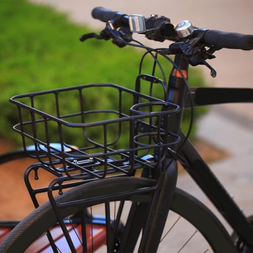 Panier de vélo avant léger en alu pour rando VTT et loisirs
