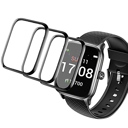 Compatible For Letsfit Ew1 Screen Protector, [3 Pack] Lamshaw 3D Full Coverage Pet Soft Screen Protector Film For Letsfit Ew1 Smartwatch (3 Pack) #TOP16