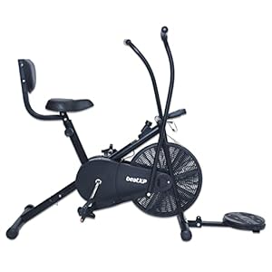 beatXP Vortex Plus 4M Air Bike Exercise Cycle for Home |Gym Cycle for Workout With Adjustable Cushioned Seat |Moving…