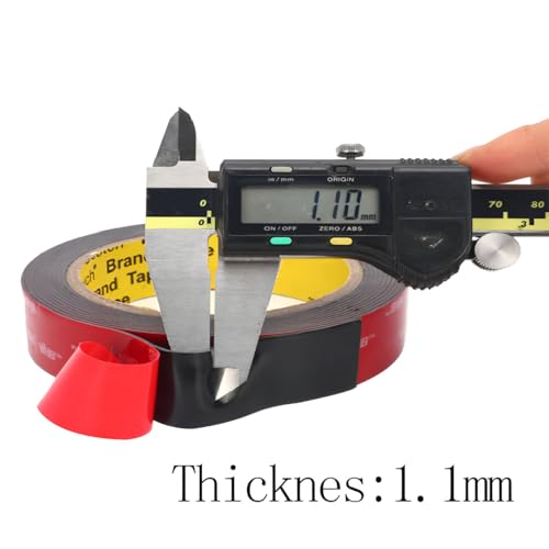 Image of Heavy Duty Double Sided Tape, Made of VHB Tape, Mounting Tape, High Temperature Resistant Foam Tape, for Car and Motorcycle, Automotive Accessories, LED Strips, Photo Wall (1 /4IN * 15.6 FT)