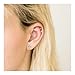 Rnivida 925 Sterling Silver Cross Stud Earrings for Women,Hypoallergenic Small Cross Earring