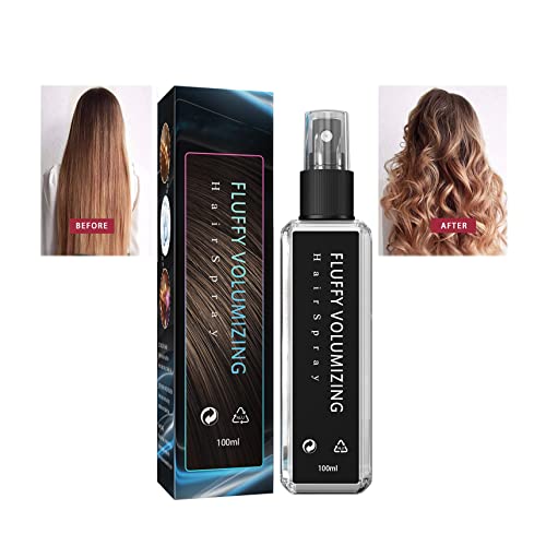 Fluffy Volumizing Hair Spray,100ML Volumizing Spray, Volumizing Hair Products Hair Spray for Fine Ha