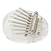 Finger Piano, Mini Kalimba Convenient To Carry Notes Printing Safe Material 8 Keys Easy Playing for Car Decoration