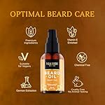 HABIBI Desert Oud Beard Oil (2.0 Fl. Oz) Naturally Derived Scented Beard Oil For Men, Beard Growth Oil, and Beard Care Essentials – Hydrates, Nourishes, and Promotes Healthy Beard Growth, Made in USA - Image 2