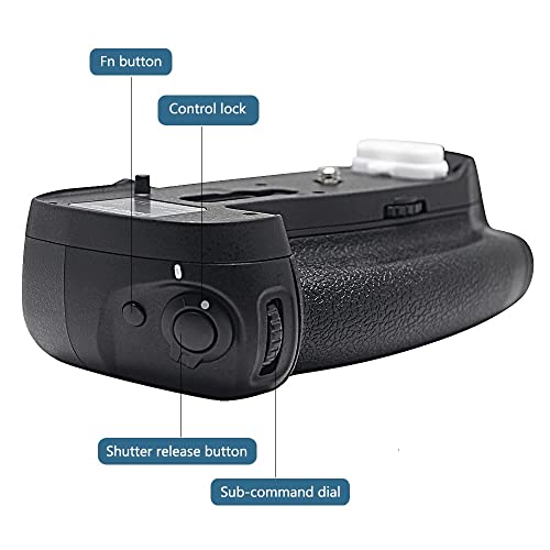 Mcoplus D850 Vertical Battery Grip Remote Control Fit Nikon D850 Cameras #TOP3