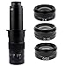 Microscopes Equipment 0.5X 2.0X 0.3X Microscope Auxiliary Lens for 10A 300X 120X 180X C Mount Lens USB Video Camera Industry Microscope(0.3X)