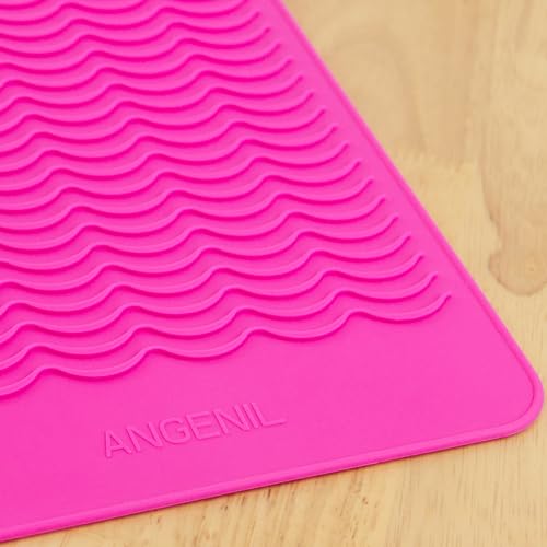 ANGENIL-Pro-Large-Silicone-Mats-Heat-Resistant-Silicone-Mat-Pad-for-Curling-Iron-Flat-Iron-Mat-Travel-Hot-Hair-Straightener-Tools-Mat-Pad-Case-Heat-Resistant-for-Counter-Large-Size-1102-x-79