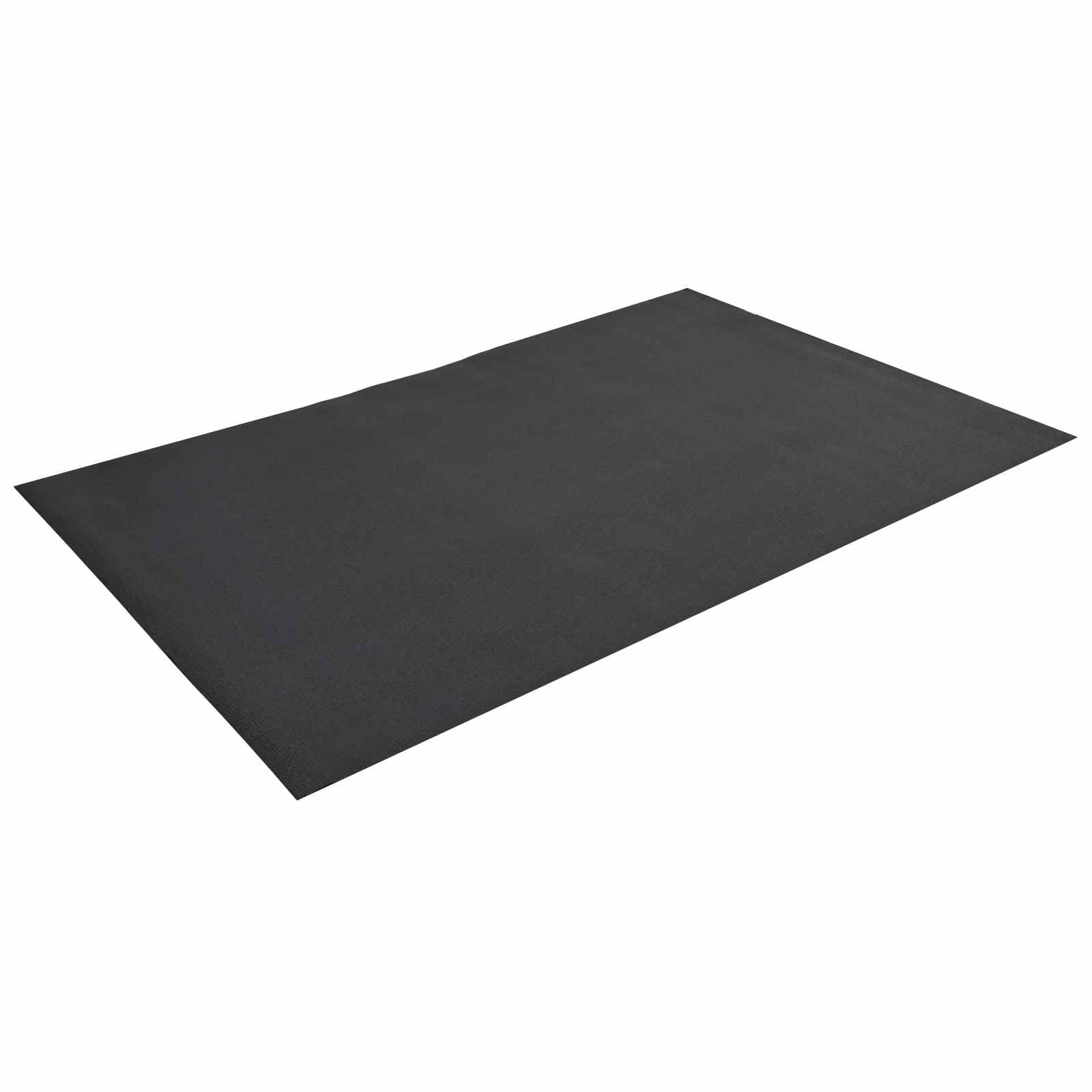 Bodenschutzmatte 183 x 122 x 0,6 cm - Rutschfeste Fitnessmatte für Laufband, Heimtrainer & Hantelbank - Vibrationsdämpfende Unterlegmatte aus PVC