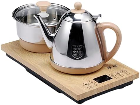MOYEE Fully Automatic Tea Set,全自动上水壶电热烧水壶家用抽水式自吸智能泡茶具器电磁炉烧茶器 A196 image 4