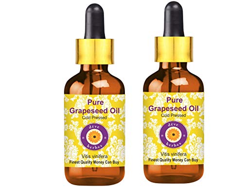 Huile de pépins de raisin Deve Herbes anti peau grasse et pointes sèches lot thérapeutique 200ml