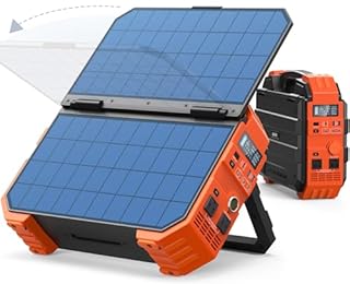 BLAVOR Portable Power Station 1600W (Peak 3200W), Built-in Solar Panel, 1024Wh LiFePO4 Battery, 100W USB-C Fast Charge, Solar Generator for Home Backup, Camping, Power Outages & RV
