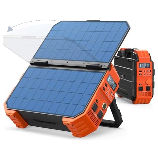 BLAVOR Portable Power Station 1600W (Peak 3200W), Built-in Solar Panel, 1024Wh LiFePO4 Battery, 100W USB-C Fast Charge, Solar Generator for Home Backup, Camping, Power Outages & RV
