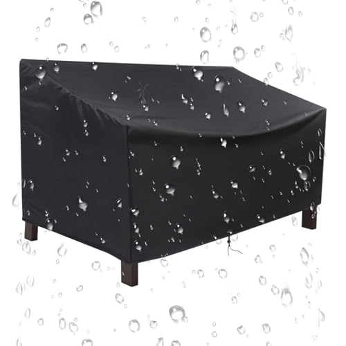 Demsyeq de sofá para Exteriores, protección de Muebles para Patio, Tela de Bloqueo Solar con Correas Ajustables para Piscina, balcón, Playa, casa, Banco, Silla apilable