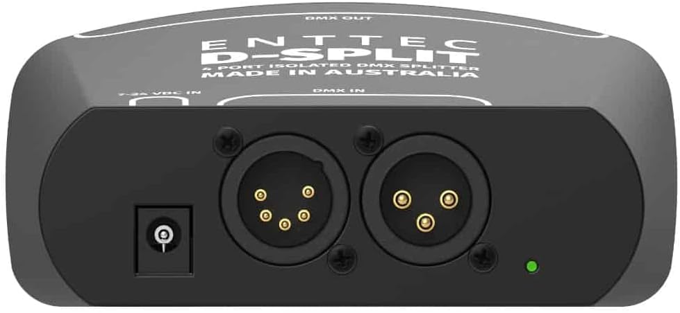ENTTEC D-Split 4-port Isolated DMX Splitter
