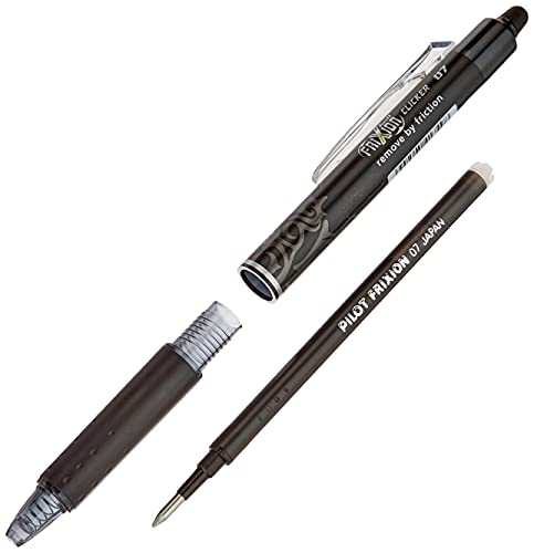 Pilot długopis kulkowy FriXion Ball, Clicker, 0.7 mm, czarny