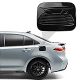 CKE Compatible with Toyota Corolla Accessories Sedan 2025 2024 2023 2022 2021 2020 2019 Accessories Sporty Car Exterior Fuel Tank Cover Trim Oil Gas Cap -Glossy Black