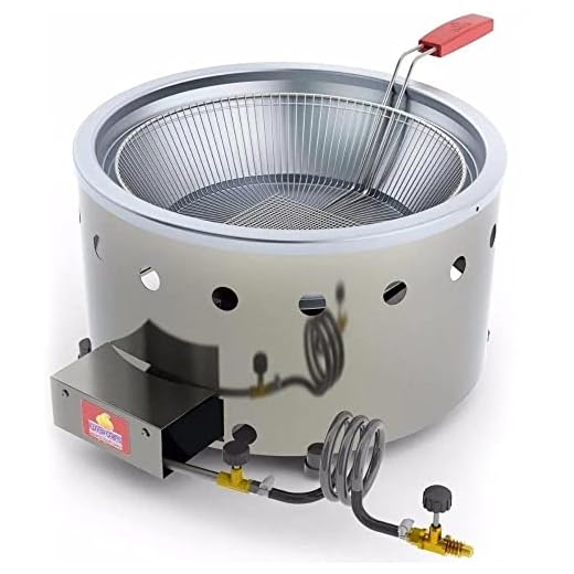 Fritadeira Tacho para Salgados Pastel 7 L Aço Inox a Gás