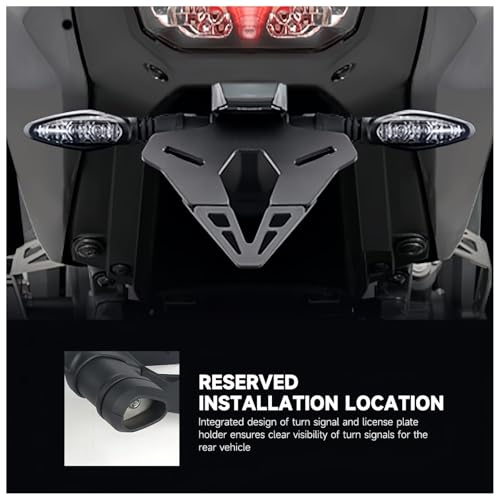 Support de plaque d'immatriculation pour Yamaha MT-09 MT09 2024 arrière queue courte