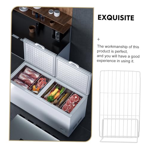 Mikinona Gefrierschrank-Trennwand Verstellbar 12.2 Zoll Breite X 11.4 Zoll Höhe Drahtteiler Für Flexible Gefrierfach Lagerung Und Ordnung Im Haushalt