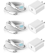 USB C Charger Block 20W,Belcompany USB C Charger,3-Pack 20W USB-C Fast Wall Charger,USB C Charger...
