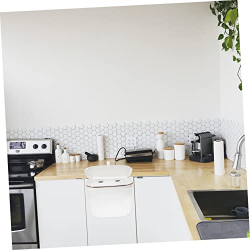Caneca colgante rectangular para basura con tapa miniatura 6