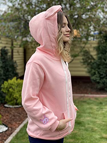 Crb Fashion Cosplay Anime Bunny Emo Girls Cat Bear Ears Emo Bear Top Shirt Pullover Sweater Hoodie (Style #1) #TOP5