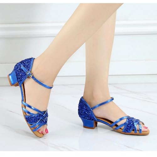 Shoes for Girls Kids Ballroom Tango Latin Dance Sandals Flower Girl Shoes4