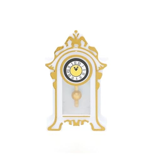 SXFSE Dollhouse Accessories 1 Pc Mini Classical Clock Decor Miniature