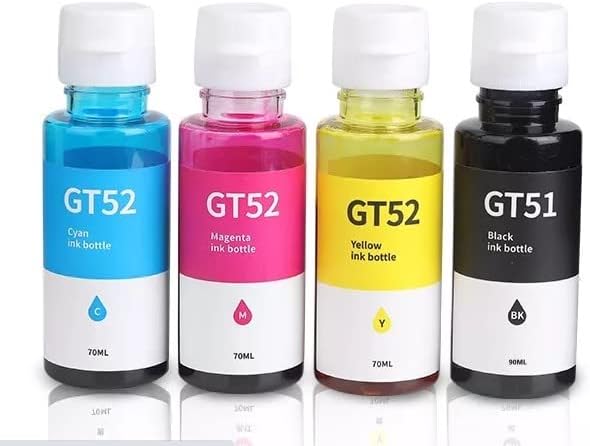 KATARIA GT51 GT52 Compatible Ink Tank Printer 115,310,315,316,319,410,415,419,500,515,516,530,675,720,GT5810,GT5820,GT5811,GT5821 (4 Color)