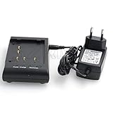 Eingang: DC 12-24V 1,2A.c SZRMCC Neues Totalstation-Ladegerät für Pentax BP02C NI MH-Akku oder GEB111 GEB121-Akku (EU Plug)