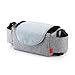 Passeggino per Bambini Portatile Multifunzione Universale Organizer per Borsa con 6 Tasche per Bottiglie di Latte Pannolini Salviette Snack Abbigliamento Giocattoli Grigio