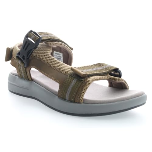 Image of Propet Mens Eli Strap River Casual Sandals Casual - Black