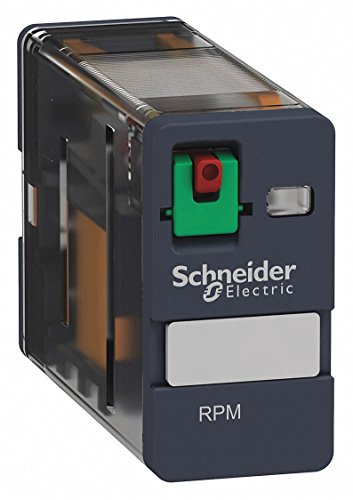 Schneider Electric 24VAC, 5-Pin Square Base General Purpose General Purpose Relay; AC Contact Rating: 15A @ 277V