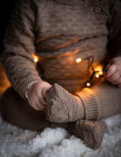 Baby's Only - Buciki Miracle - Warm Linen - 0-3 miesięcy - 100% bawełna organiczna