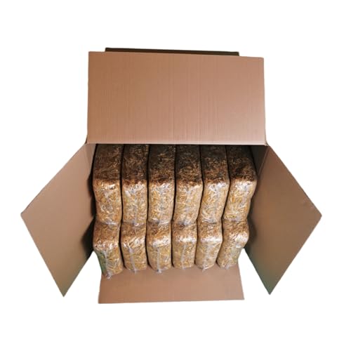 agrar-store Stroh in handlichen 1 kg-Beuteln Einstreu Futter Meerschweinchenstroh Kaninchen (6, Kilogramm)