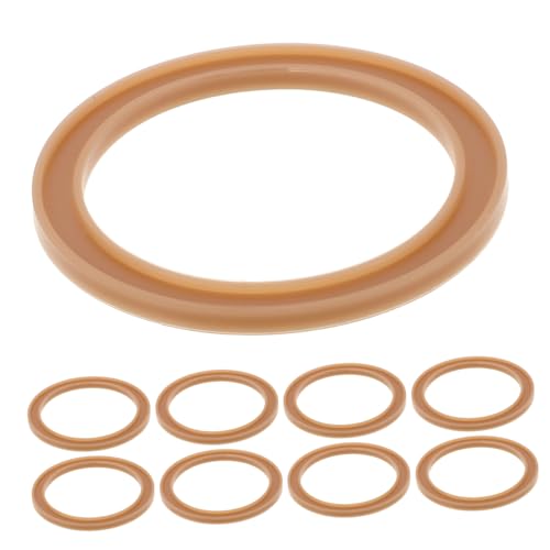 PAMINGONO 10個シリコン製入り密封リング 水筒用耐熱シールパッキン 保温ボトル蓋用交換ガスケット 漏れ防止ユニバーサルフィットアクセサリー